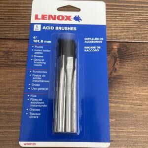 Lenox 5 pc ACID BRUSHES 4" Multi-purpose WS80129 NOS